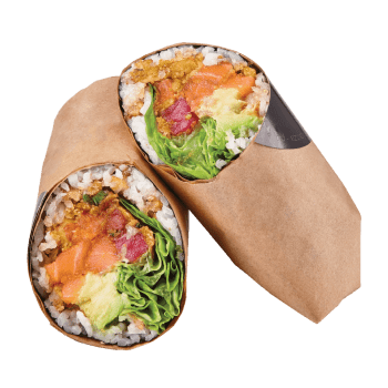 Sushi Burrito Tuna & Salmon